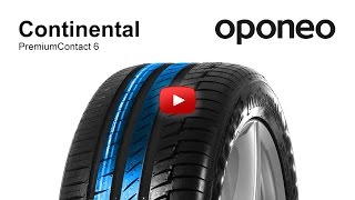 Tyre Continental PremiumContact 6 ● Summer Tyres ● Oponeo™ [upl. by Ecnerret878]