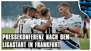 1 Eintracht Frankfurt Die Pressekonferenz nach dem Spiel [upl. by Leonor]