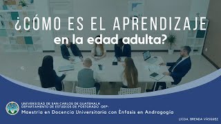 ¿Cómo aprenden los adultos [upl. by Nothsa]