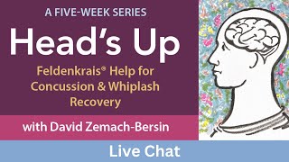 Feldenkrais Help For Concussion And Whiplash Recovery  Live Chat with David ZemachBersin [upl. by Presber293]