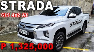 2021 Mitsubishi Strada GLS 4X2 AT is a Quick Quiet Pick Up Truck  SoJooCars [upl. by Anitsihc]