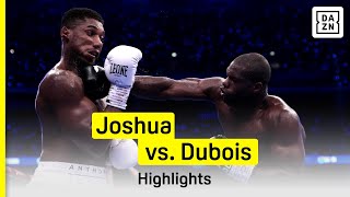 Anthony Joshua vs Daniel Dubois  Boxen  DAZN Highlights [upl. by Daria]