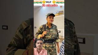 Jai javan Jai kisan Ek subscribe army emotional indianarmy shorts [upl. by Alis]