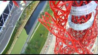 ArcelorMittal Orbit timelapse watch the sculpture taking shape [upl. by Herm]