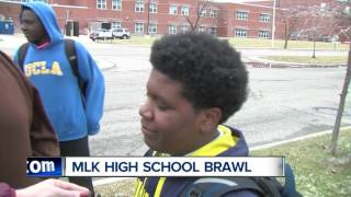 Students arrested after brawl at MLK High School [upl. by Annemarie]