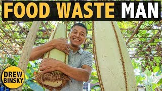 The FOOD WASTE MAN Myanmar [upl. by Arriaes]