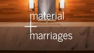 Material Marriages An Architects Favorite Pairings [upl. by Wedurn]