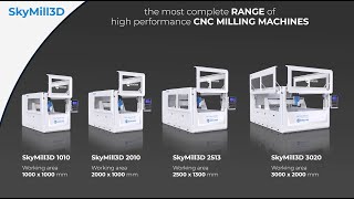 SkyMill  High precision and speed CNC milling Machine [upl. by Claudette]