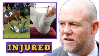 INJURED⛔ Mike Tindall WORRIED as Zara Tindall Falls from Horse and factures her bones during Race [upl. by Doner]