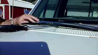 1988 Ford Wiper Blade removal pin type 60 second video [upl. by Durston]