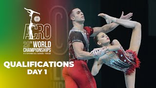 Qualifications  2024 Acrobatic Gymnastics World Championships Guimarães POR [upl. by Elvyn]