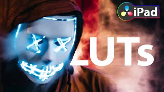 How To Add LUTs in DaVinci Resolve iPad [upl. by Lord532]