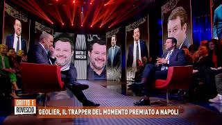 MATTEO SALVINI A DRITTO E ROVESCIO RETE 4 15022024 [upl. by Worden]