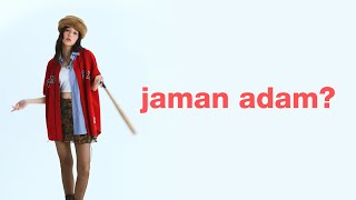 Ayau – jaman adam lyric video [upl. by Merchant558]