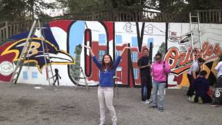 NAHS MURAL TIME LAPSE [upl. by Schertz]