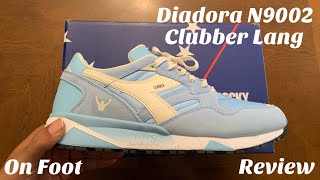 Rocky X Diadora 9002 Clubber Lang Unboxing Review amp On Foot Clubber Lang Diadora N9002 Review [upl. by Athelstan694]