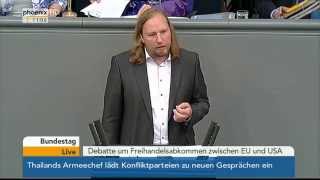 Bundestag Debatte zum fairen Handel vom 22052014 [upl. by Codel476]