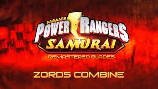 Power Rangers Samurai Remastered Music  07 Zords Combine [upl. by Marinna174]