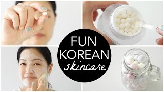 SKINTERTAINMENT Fun Korean Skincare Products [upl. by Ocsic293]