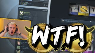 A WILD KNIFE UNBOXING  CSGO Case Opening [upl. by Sueddaht]