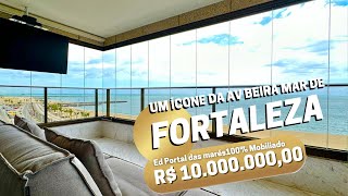 Um AP Ícone na Av BeiraMar de Fortaleza  100 mobiliado e decorado  Sofisticação e requinte ✨ [upl. by Carrick105]