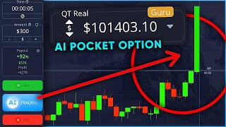 70 to 101000 with AI TRADING on POCKET OPTION Check and Verdict [upl. by Gombach798]