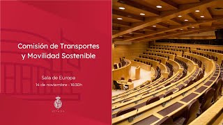 Comisión de Transportes y Movilidad Sostenible  14 nov 2024  1630 horas [upl. by Pugh989]