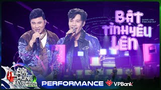 Bật Tình Yêu Lên  Quang Linh x Phạm Anh Duy  Our Song Việt Nam Performance [upl. by Burack]