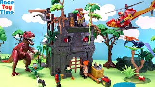 Playmobil The Explorers Hidden Temple with Tyrannosaurus Rex Playsets [upl. by Sailesh]