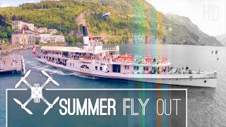 Summer Fly Out Switzerland GoPro H3  DJIF450  H22D [upl. by Sheelah]