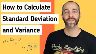 How to Calculate Variance and Standard Deviation [upl. by Broddy200]