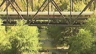 Amtrak Cascades Train on the Siskiyou Line [upl. by Ahsyas]