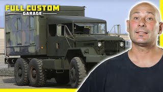 Custom Military 10Ton Truck  Full Custom Garage  Automotive Reality [upl. by Winzler]