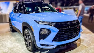 2023 Chevrolet Trailblazer RS AWD  First Look [upl. by Ahsinert]