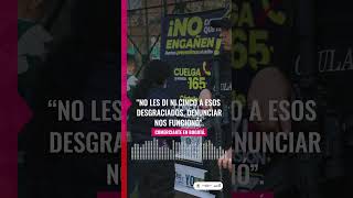 quotNo les di ni cinco a esos desgraciados Denunciar sí nos funcionóquot [upl. by Sorel]