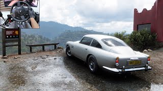 James Bonds Aston Martin DB5  Forza Horizon 5  Thrustmaster TX [upl. by Ymmaj747]