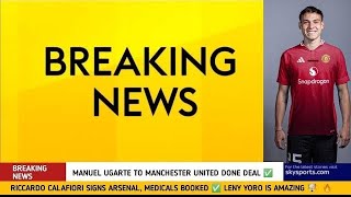 INEOS IN ACTION🔥MANUEL UGARTE JETS OFF TO MANCHESTER UNITED TO COMPLETE MEDICALS✅ manchesterunited [upl. by Stromberg]