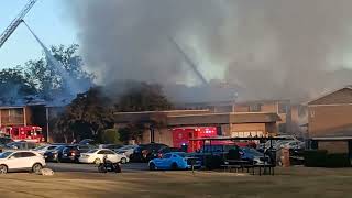 Copperas Cove apartment fire [upl. by Grae599]