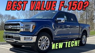 2024 Ford F150 Lariat PowerBoost first Impressions Interior amp Exterior overview Heads up display [upl. by Ayhtak]