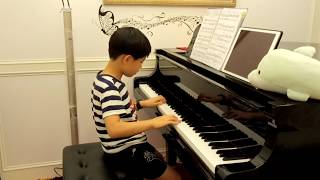 Bach  Invention No 4 in D minor BWV 775 巴哈創意曲第四D小調 age 8 [upl. by Howzell]