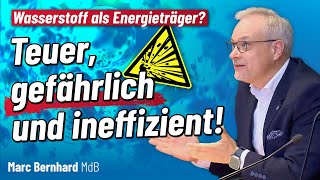 Wasserstoff als Energieträger Teuer gefährlich und ineffizient 💣 [upl. by Brittni267]