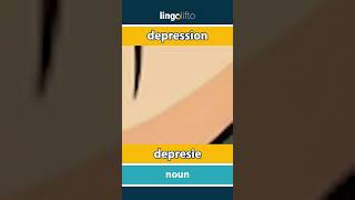 🇬🇧🇸🇰 depression  depresie  vocabulary builder  learn English  naučme sa anglicky [upl. by Matheny742]