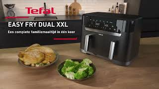 Tefal Easy Fry Dual XXL EY9428 dubbele heteluchtfriteuse [upl. by Dric]