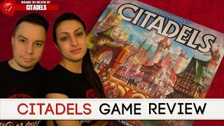 CITADELS  Board Game review [upl. by Mila]