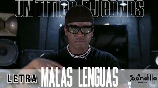 UN TITICO  MALAS LENGUAS LETRA HD [upl. by Kaliope]