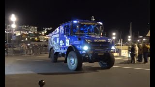 Africa eco race Monaco  Dakar 2024 TRUCKS [upl. by Claribel]