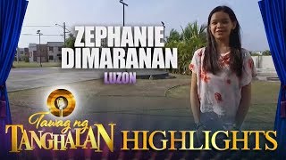 Tawag ng Tanghalan Meet Zephanie Dimaranan from Laguna [upl. by Assirehc173]