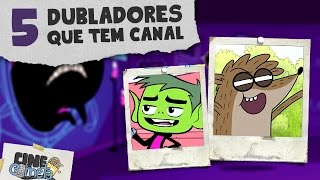 5 DUBLADORES QUE ESTÃO NO YOUTUBE [upl. by Sivia204]