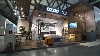 Salone del Mobile 2023  Ozzio Italia  Milan  Contemporary italian design furniture [upl. by Akitan494]