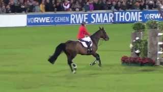 Nations Cup Aachen 2013 round 2 Meredith Michaels Beerbaum and Bella Donna [upl. by Olifoet227]